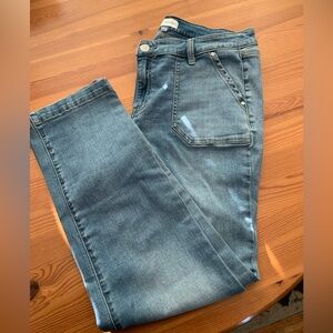 EUC - Lane Bryant Sz 16  flex magic waistband mid rise, straight leg, stretchy!!